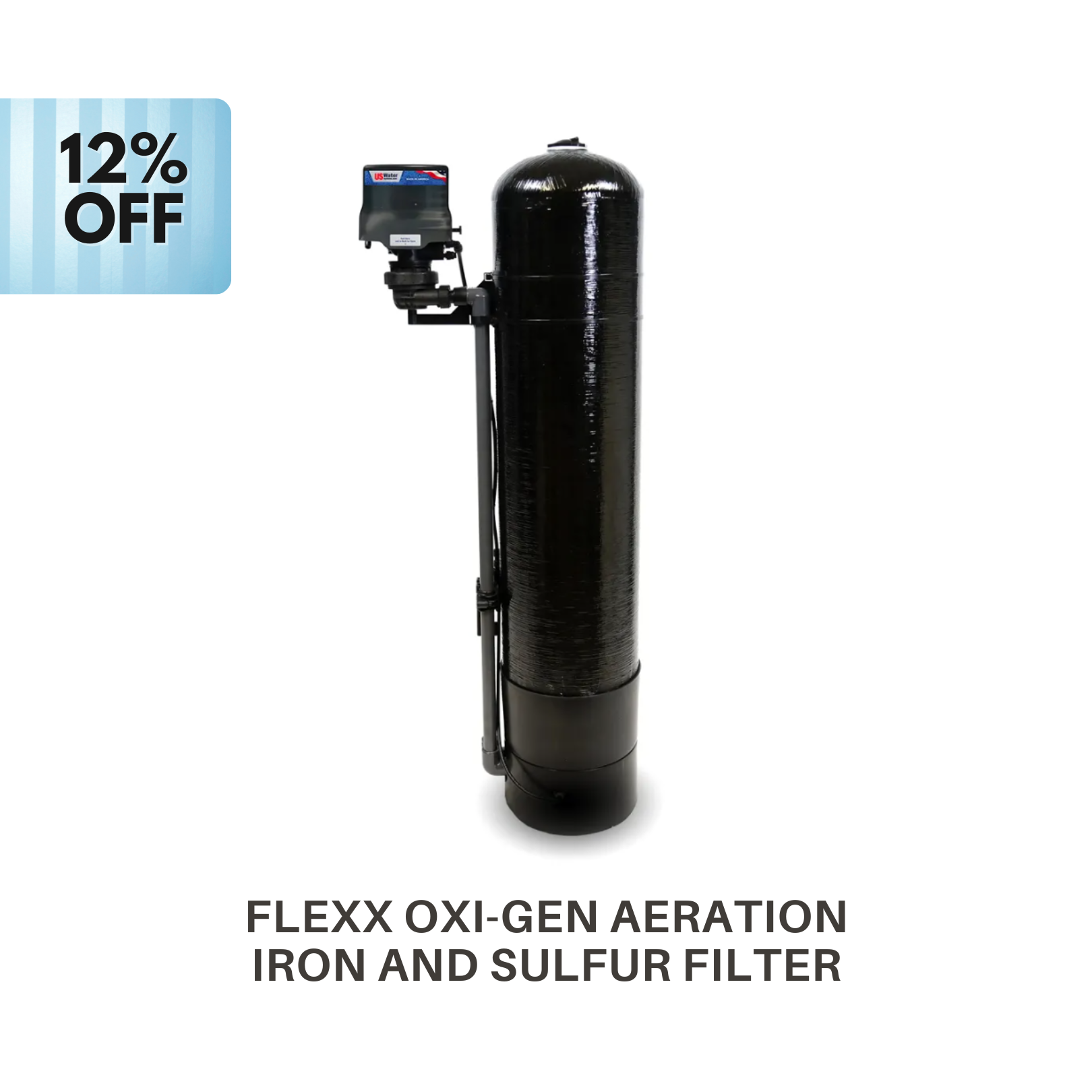 flexx oxigen iron sulfur removal filter water treatment for well water