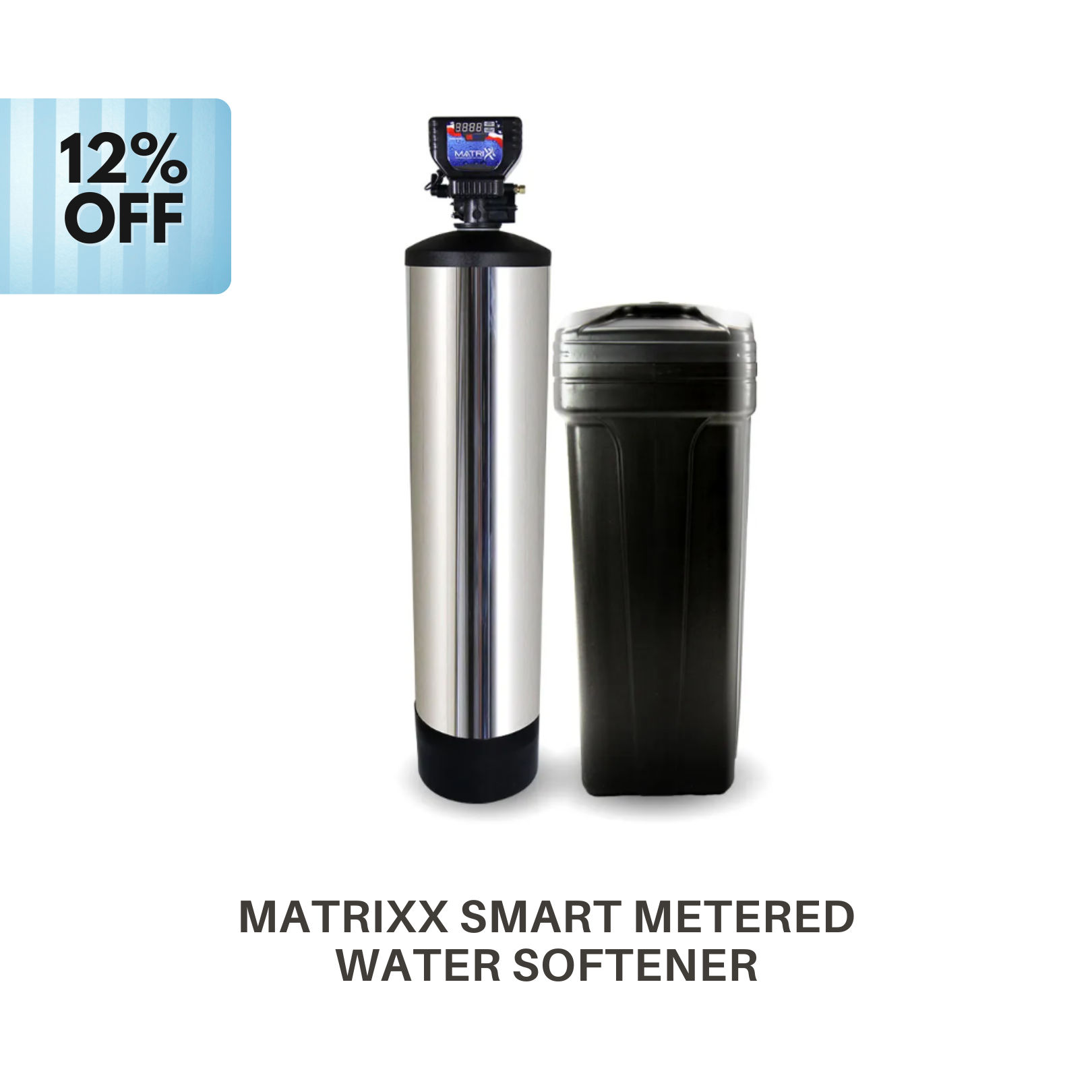 matrixx smart metered water softener from us water systems