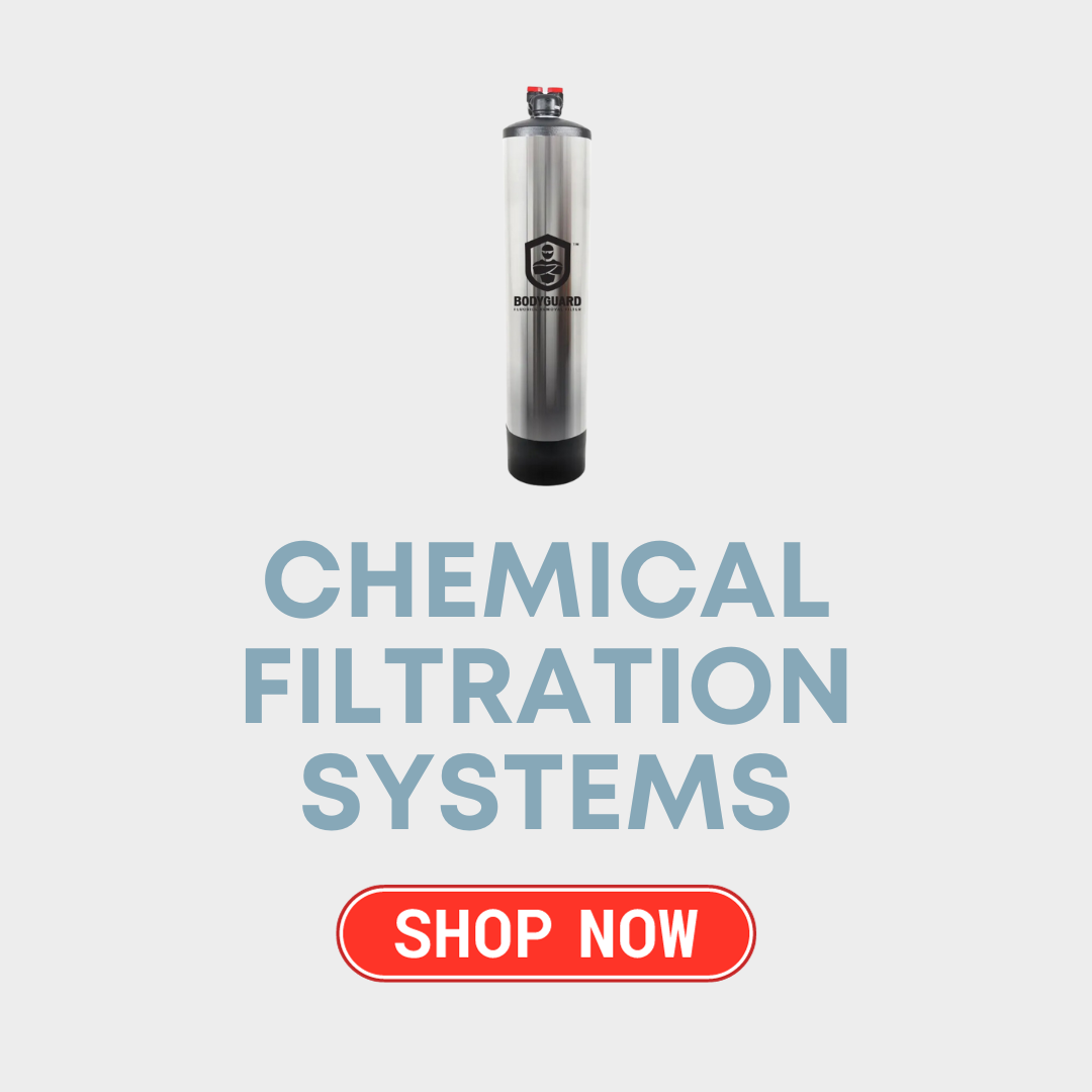 CHEMICAL FILTRATION SYSTEMS FOR WATER DISCOUNTED